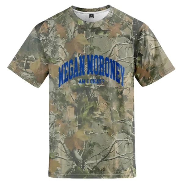 Am I Okay? Camo Tee.